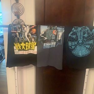 Star Wars t-shirt bundle - 3 shirts